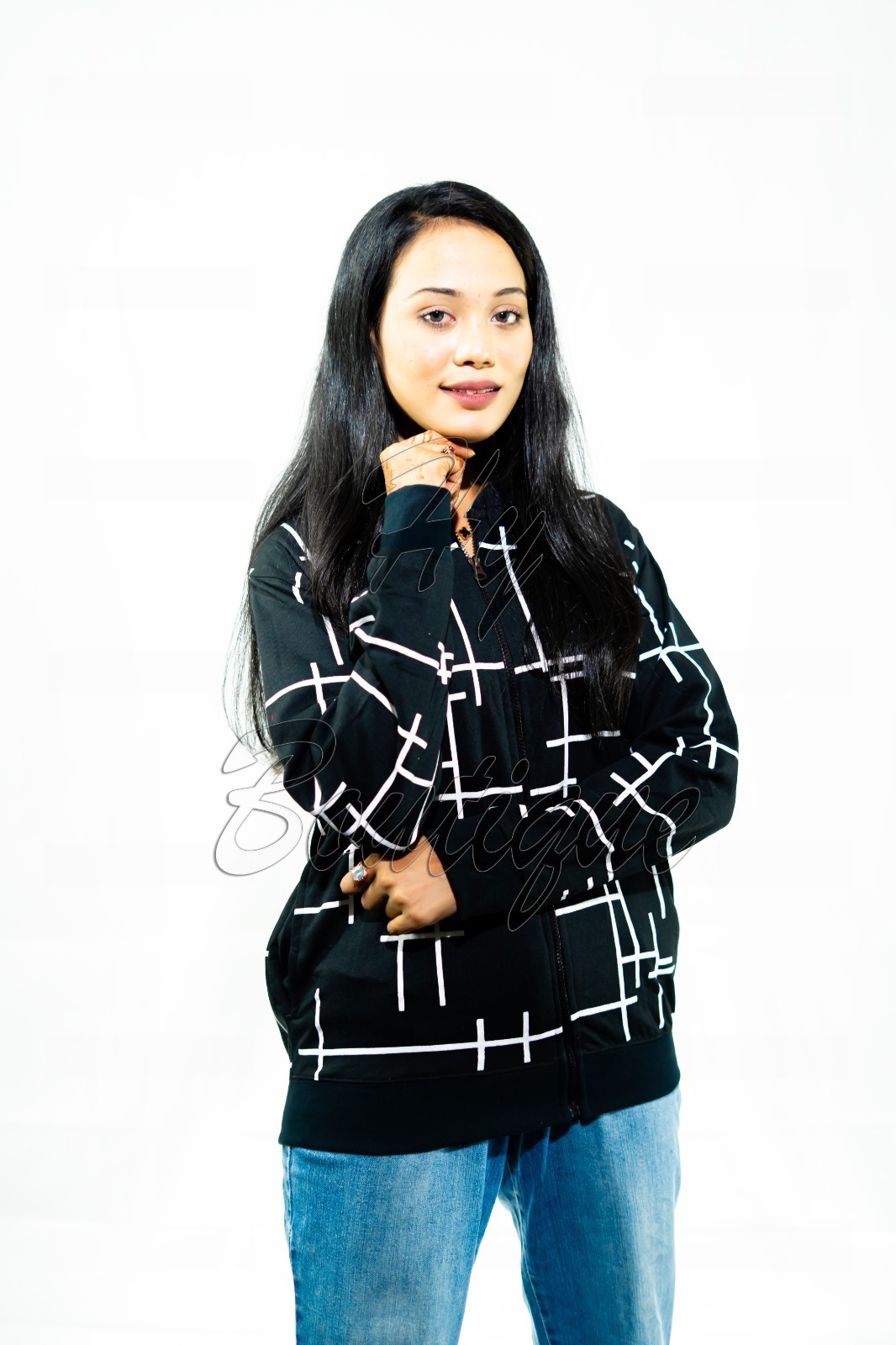 Rockstyle Women’s White Lining Winter Jacket | Stylish, Warm & Comfortable Outerwear for Ladies – Premium Quality - Image 3