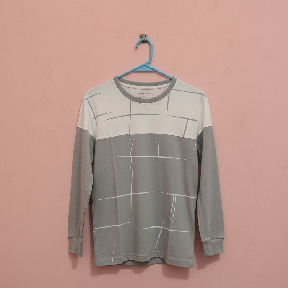 Lining Print Cotton Jersey T Shirts Full Sleeves Providing Premium Quality With Smart Look Easy Wash And Comfortable Ready To Wear Design - Image 4