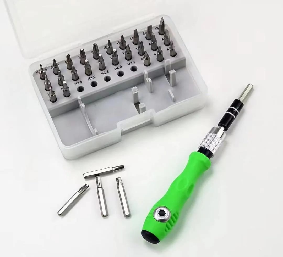 32 in 1 Precision Screwdriver Set with Handle – Multi-Bit Repair Tool Kit - Image 2